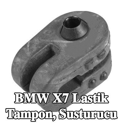 PLANET TECH Lastik tampon, susturucu egzoz taraflı — BMW X7