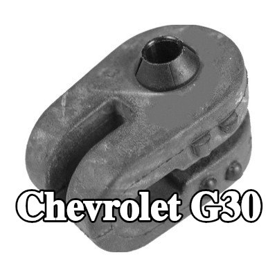 PLANET TECH مخمد مطاطي, كاتم الصوت جانب العادم — Chevrolet G30