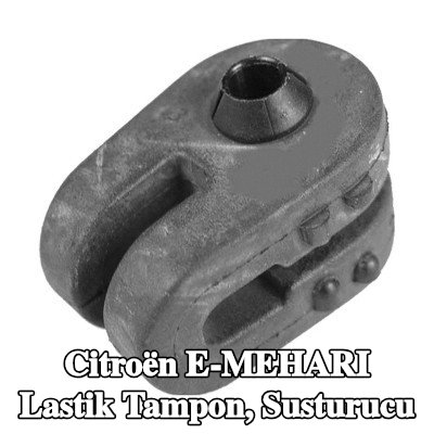 PLANET TECH Lastik tampon, susturucu egzoz taraflı — Citroën E-mehari