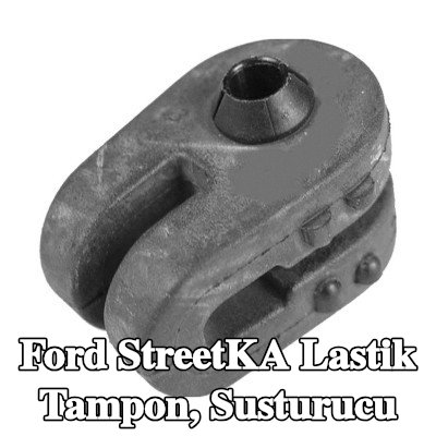 PLANET TECH Lastik tampon, susturucu egzoz taraflı — Ford StreetKA
