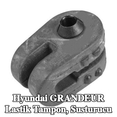 PLANET TECH Lastik tampon, susturucu egzoz taraflı — Hyundai Grandeur