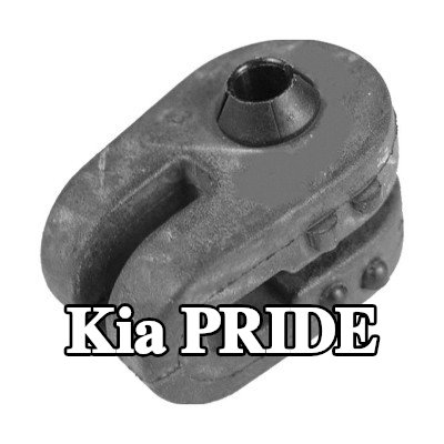 PLANET TECH مخمد مطاطي, كاتم الصوت جانب العادم — Kia Pride