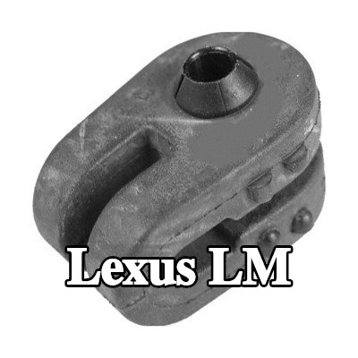 PLANET TECH مخمد مطاطي, كاتم الصوت جانب العادم — Lexus Lm