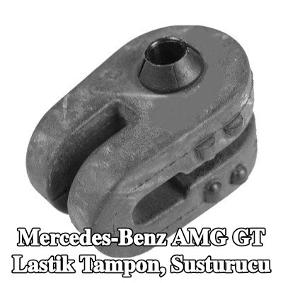 PLANET TECH Lastik tampon, susturucu egzoz taraflı — Mercedes-Benz Amg Gt