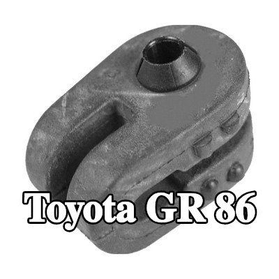 PLANET TECH مخمد مطاطي, كاتم الصوت جانب العادم — Toyota Gr 86