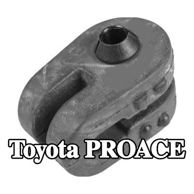 PLANET TECH مخمد مطاطي, كاتم الصوت جانب العادم — Toyota Proace