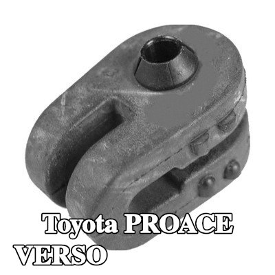 PLANET TECH مخمد مطاطي, كاتم الصوت جانب العادم — Toyota Proace Verso