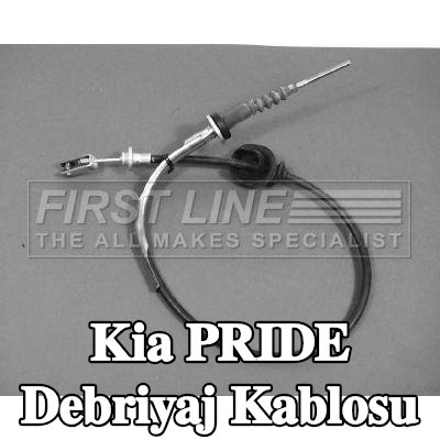 FIRST LINE Debriyaj kablosu — Kia Pride