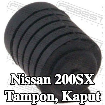 FEBEST Tampon, kaput — Nissan 200sx