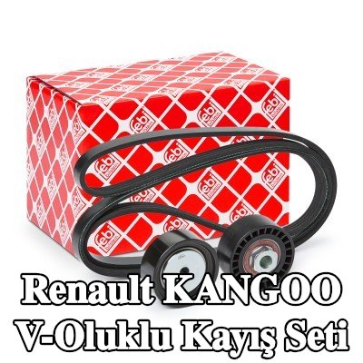 FEBI BILSTEIN V-Oluklu Kayış Seti — 2002 Renault Kangoo