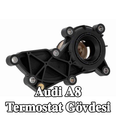 VEMO Contalı/sızdırmazlık elemanlı termostat muhafazası — 2012 Audi A8