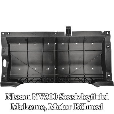 DIEDERICHS Sessizleştirici Malzeme, motor bölmesi Alt — Nissan Nv300