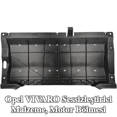 DIEDERICHS Sessizleştirici Malzeme, motor bölmesi Alt — Opel Vivaro