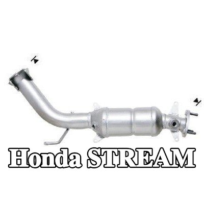 VEGAZ المحول الحفاز الأمامي, مع مواد تثبيت/تركيب — Honda Stream