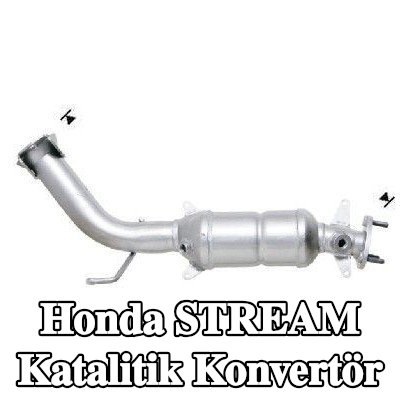 VEGAZ Ön katalitik konvertör, sabitleme/montaj malzemesi ile — Honda Stream
