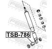 FEBEST Lastik tampon, süspansiyon — Toyota Crown (2)