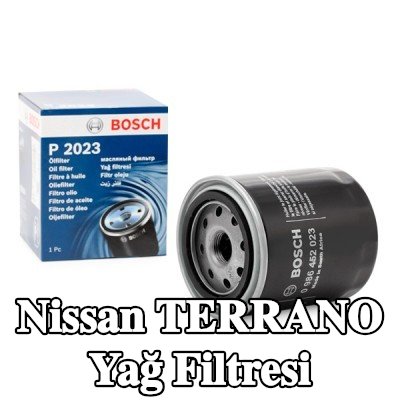 BOSCH Yağ filtresi — Nissan Terrano