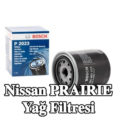 BOSCH Yağ filtresi — Nissan Prairie