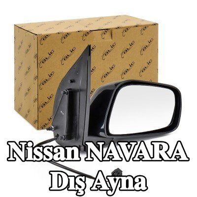BLIC Sol yan ayna, Elektrikli — Nissan Navara
