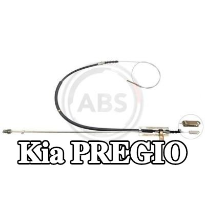 A.B.S. كابل فرامل اليد 1980mm — Kia Pregio