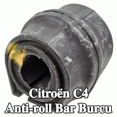 LEMFÖRDER Sol ön aks stabilizatör çubuğu burcu, Ön Aks Sağ — 2012 Citroën C4