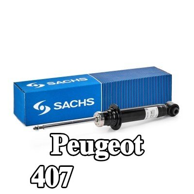 SACHS ممتص الصدمات بضغط الغاز, ممتص صدمات تلسكوبي — 2004 Peugeot 407