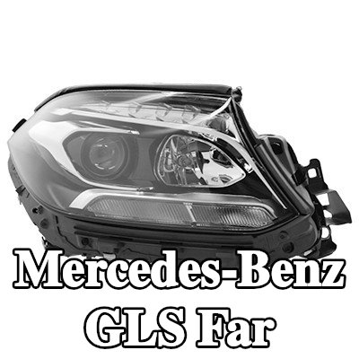 VAN WEZEL Far Sağ, H7, LED, far seviyeleme motorlu — Mercedes-Benz Gls