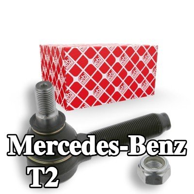 FEBI BILSTEIN طرف قضيب التوجيه OE Turbo جديد, المحور الأمامي, 95mm — Mercedes-Benz T2