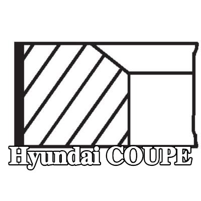 MAHLE مجموعة حلقات المكبس — Hyundai Coupe