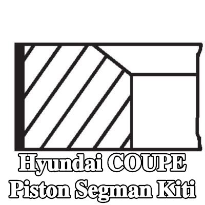 MAHLE Piston Segman Kiti — Hyundai Coupe
