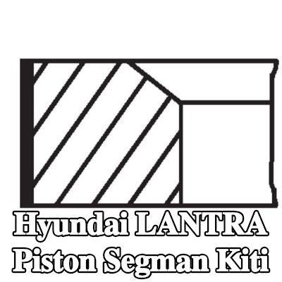 MAHLE Piston Segman Kiti — 1997 Hyundai Lantra