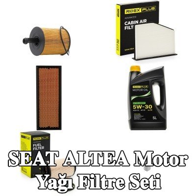 RIDEX PLUS Motor yağı filtre seti — SEAT Altea