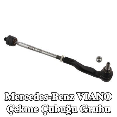 FEBI BILSTEIN Rot kolu grubu OE Turbo YENİ, Ön Aks Sağ, 437mm, kilit somunu ile — Mercedes-Benz Viano