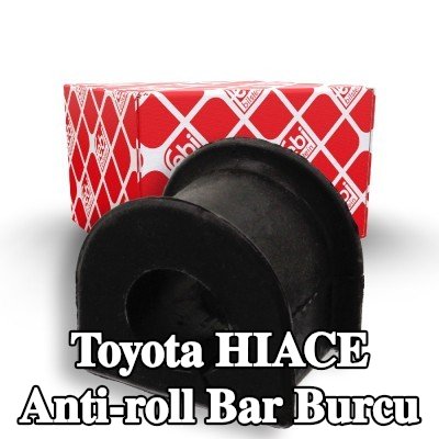 FEBI BILSTEIN Ön aks stabilizatör çubuğu burcu, 25mm, Kauçuk — Toyota Hiace