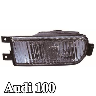 ABAKUS مصباح ضباب يسار, H3, بدون لمبة, بدون حامل لمبة — Audi 100