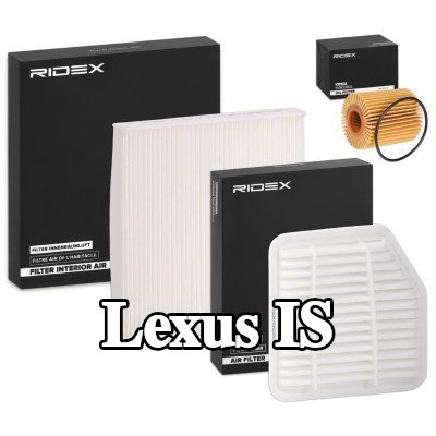 RIDEX مجموعة الفلاتر — 2012 Lexus Is