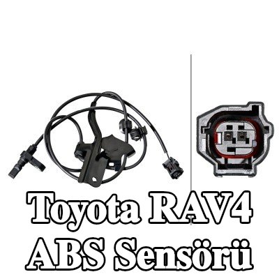 HELLA ABS sensörü Ön Aks, klips ile — 2014 Toyota Rav4