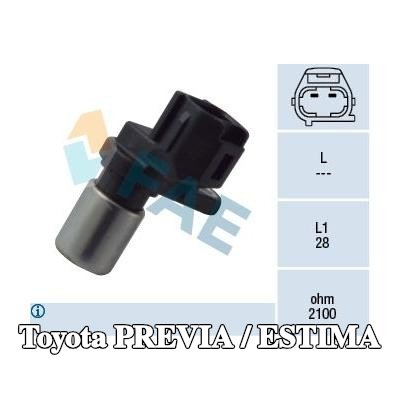 FAE مستشعر عدد الدورات في الدقيقة، إدارة المحرك — Toyota Previa / Estima