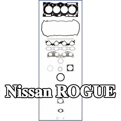 AJUSA مجموعة حشيات كاملة, محرك مزود بحشية رأس الأسطوانة, MULTILAYER STEEL — Nissan Rogue