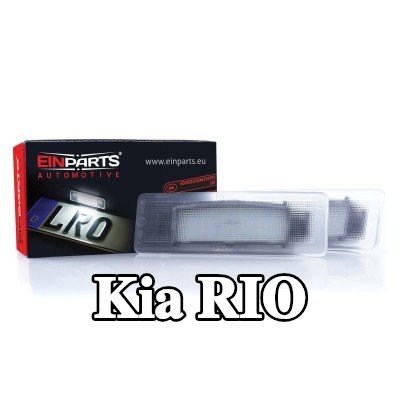 EINPARTS مصباح لوحة الترخيص — 2012 Kia Rio