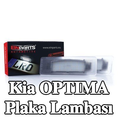 EINPARTS Plaka lambası — 2012 Kia Optima