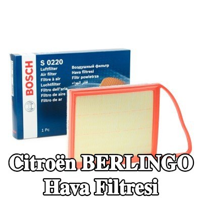 BOSCH Hava filtresi — Citroën Berlingo