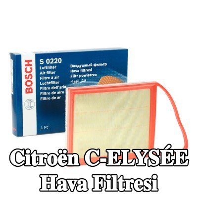 BOSCH Hava filtresi — Citroën C-elysée