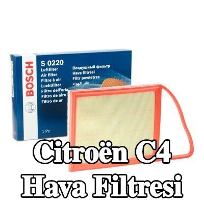 BOSCH Hava filtresi — Citroën C4