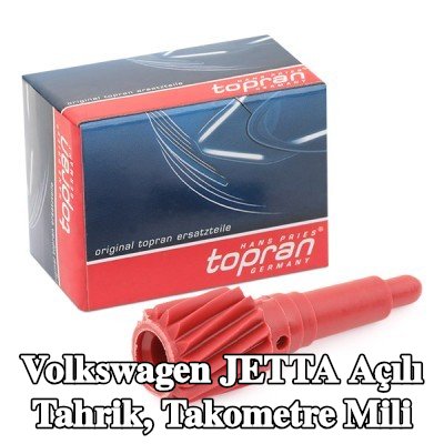 TOPRAN Açılı tahrik, takometre mili — Volkswagen Jetta