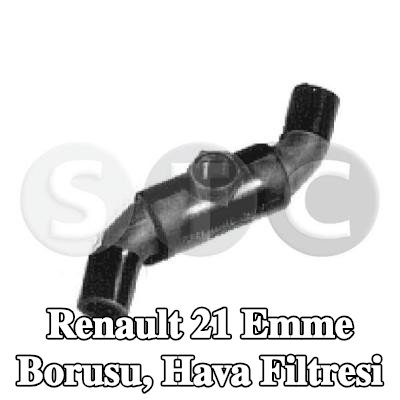 STC Emme borusu, hava filtresi — Renault 21