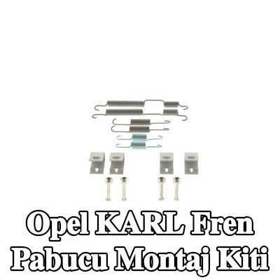 BOSCH Yaylı fren pabucu montaj kiti — Opel Karl