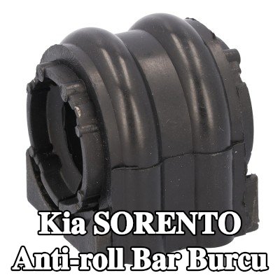FEBI BILSTEIN Sol ön aks stabilizatör çubuğu burcu, Ön Aks Sağ, dış, 23mm, Elastomer — Kia Sorento
