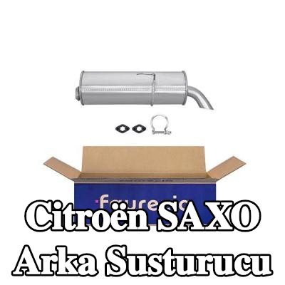 HELLA Arka susturucu Arka, montaj parçaları ile — 2000 Citroën Saxo