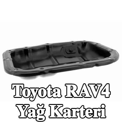 ACKOJA Yağ tahliye tapalı yağ karteri, contasız/sızdırmazlık elemanı olmadan — Toyota Rav4